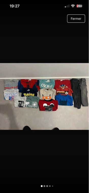 Lots de vêtements