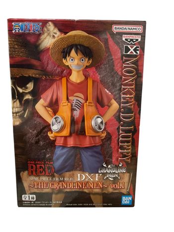 Figurine One Piece Film Red Dxf The Grandline Men Monkey D.Luffy Vol.1 Bandai Banpresto neuf