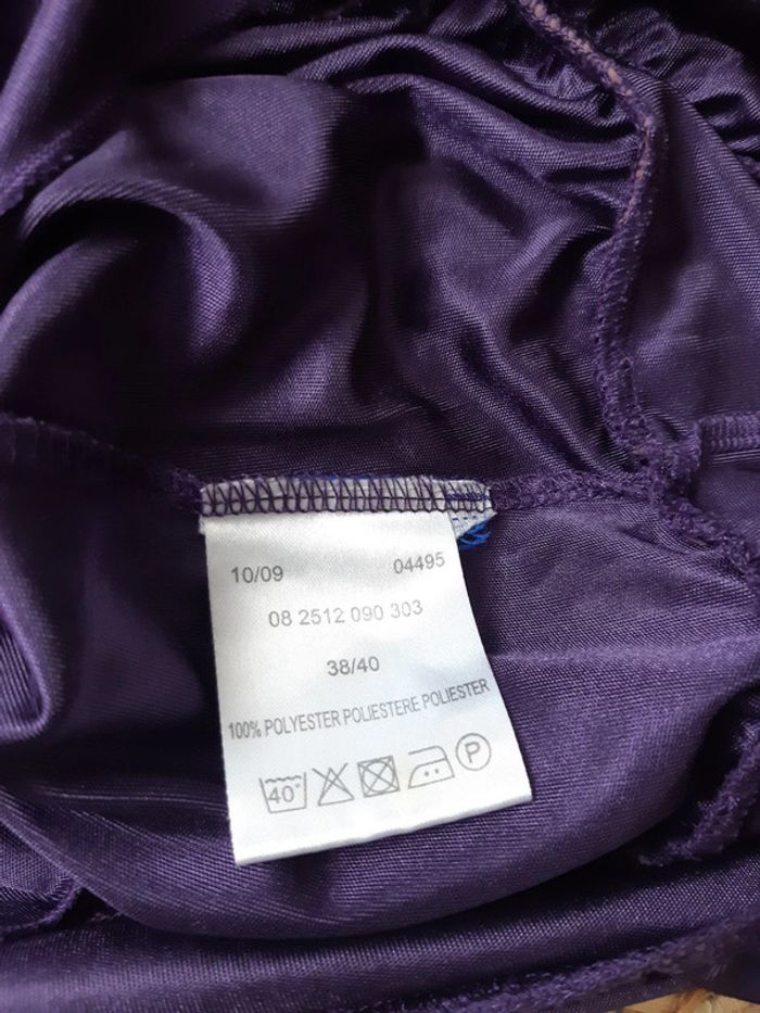 Haut manches courtes violet T38/40 - photo numéro 6