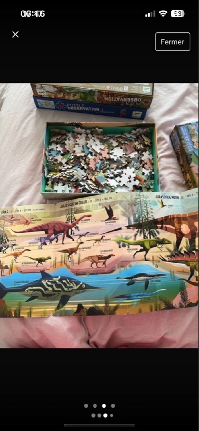 Puzzle 300 pièces dinosaures - photo numéro 4