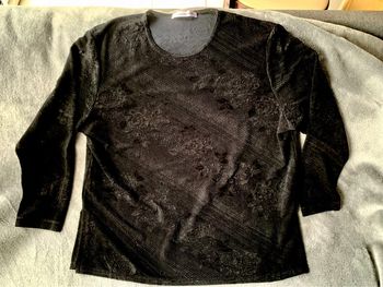 Haut femme noir L(68)