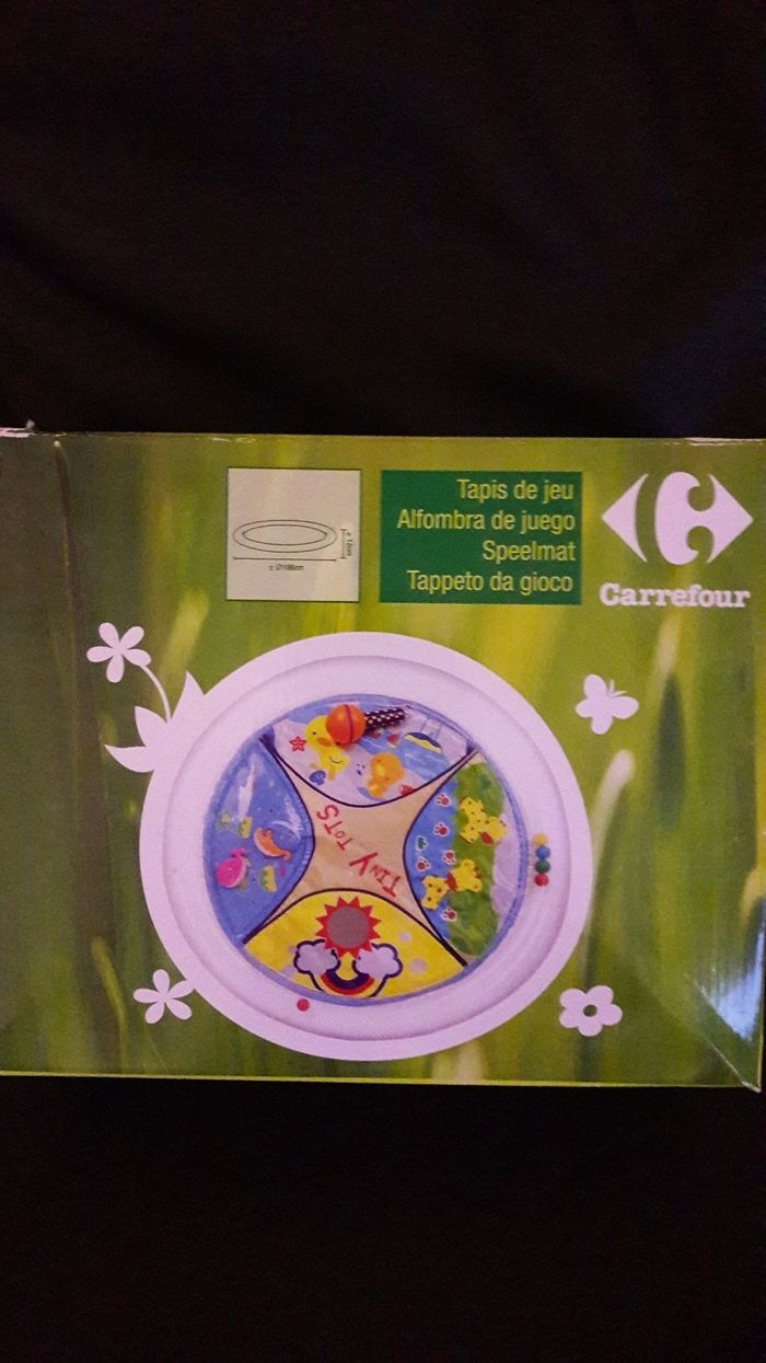 Tapis de jeux gonflable