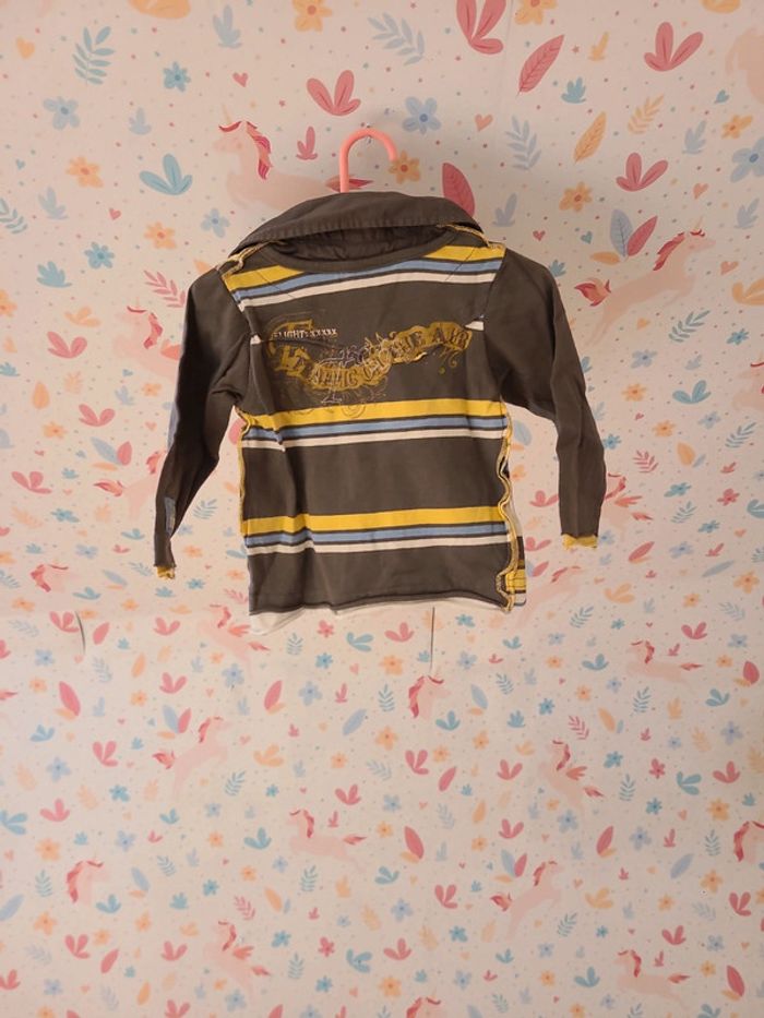 Tee shirt col chemise - photo numéro 3