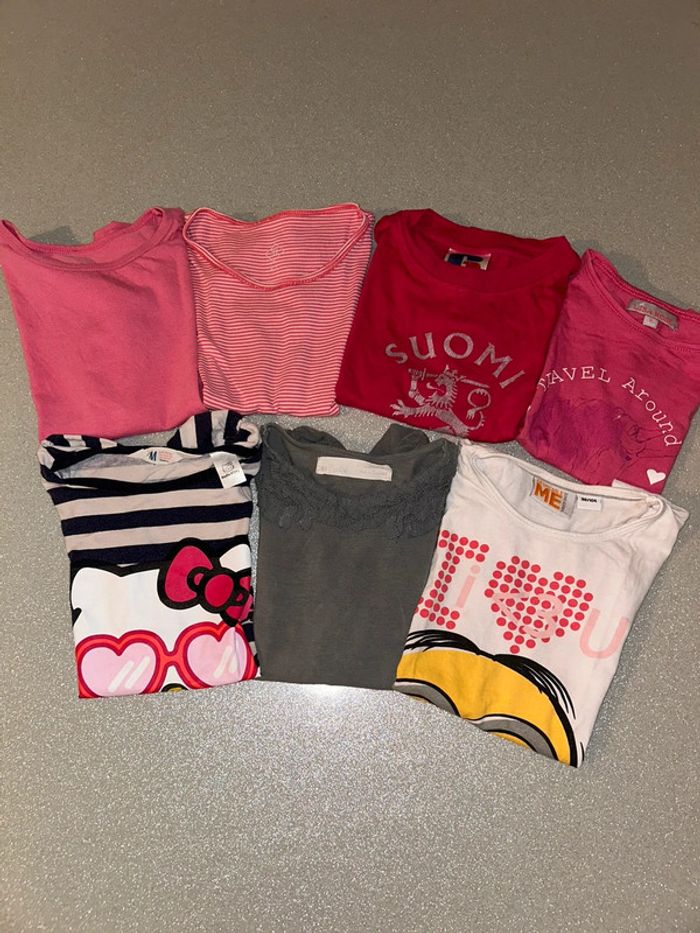 Lot de 7 t-shirt 3-4 ans