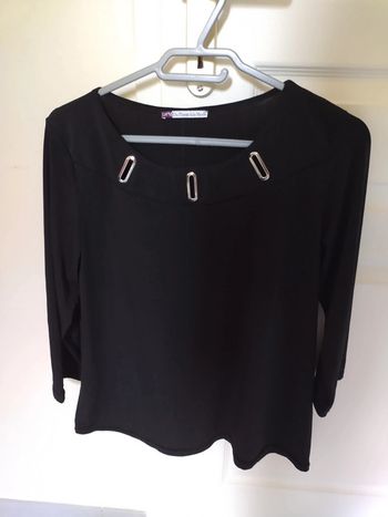 Haut noir fluide DPM Taille 3