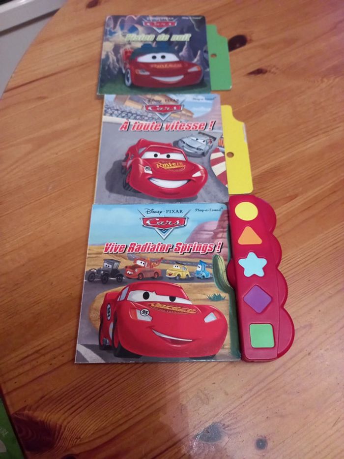 Livres interactifs cars disney - photo numéro 3