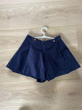 Short effet jupe en velours jacadi 6 ans