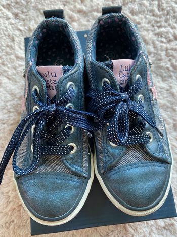 Baskets Lulu castagnette à lacets taille 27