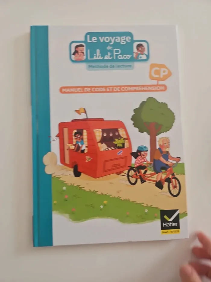 Le Voyage de Lili et Paco CP - Méthode de lecture - Ed. 2023 - Livre de l'élève