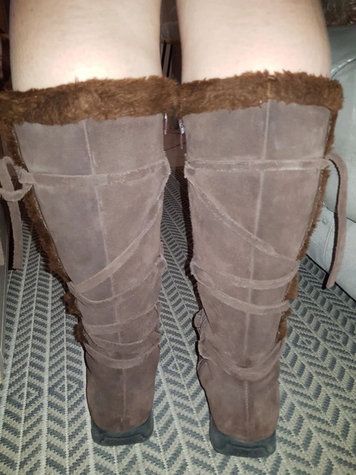Bottes daim - photo numéro 2