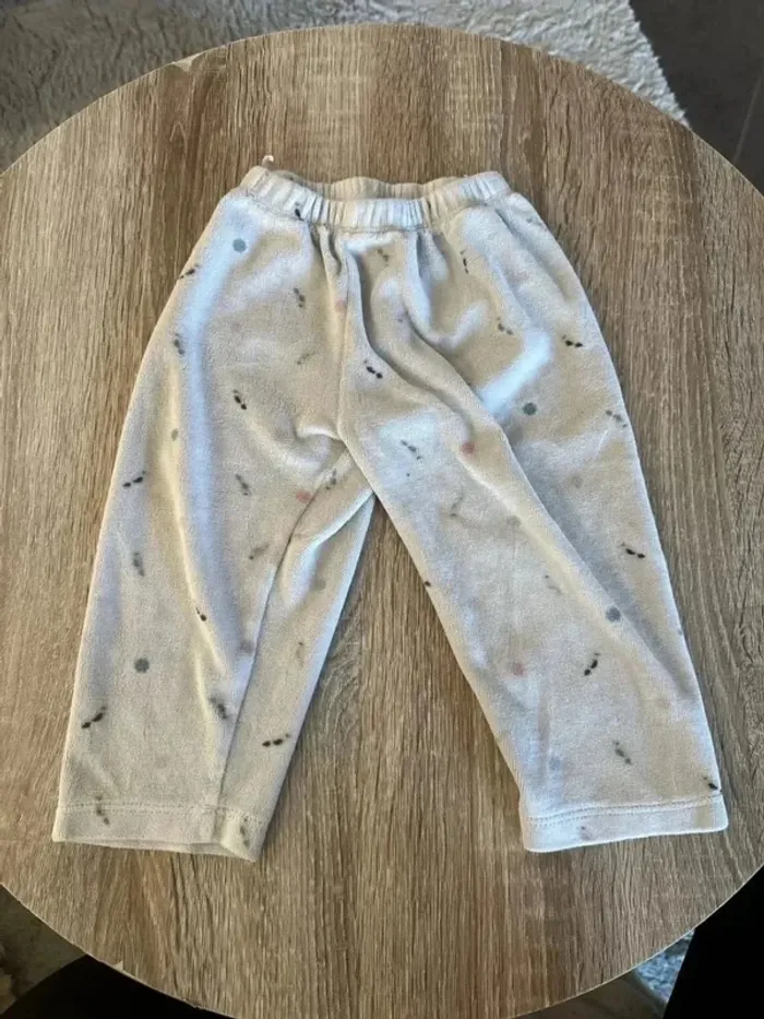 Pyjama velours mixte 2 pièces 18 mois - photo numéro 6