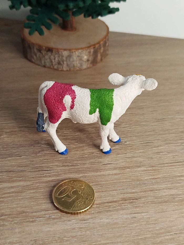 Schleich figurine veau Exclusive animal de la ferme - photo numéro 3