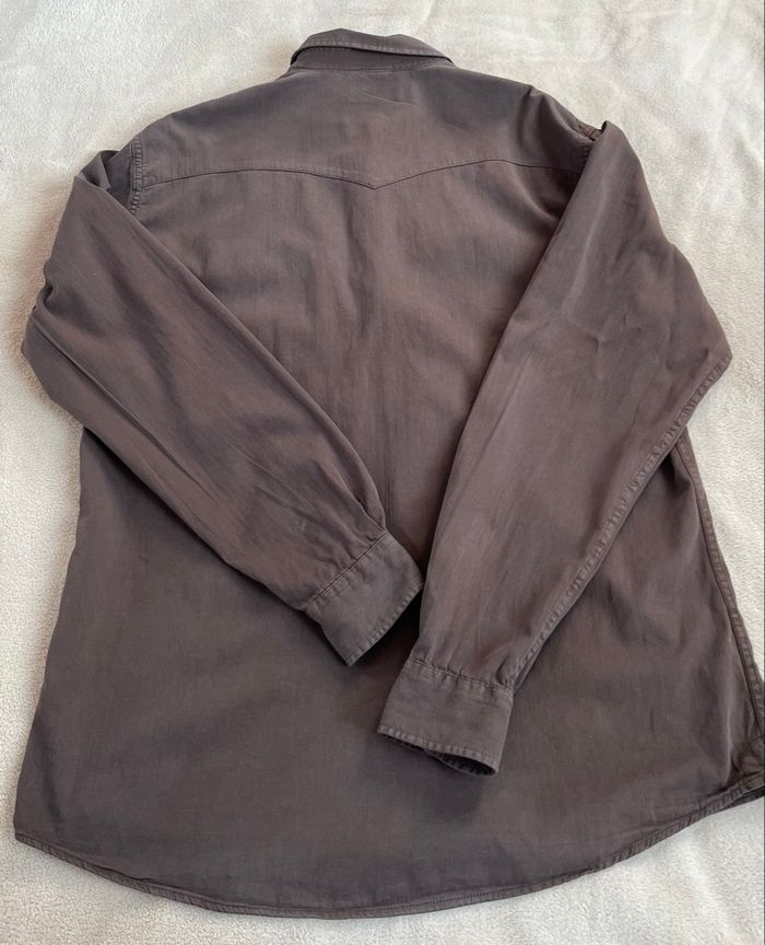 Chemise pour homme marron | Celio | Taille L - photo numéro 5