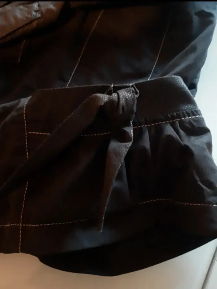 Veste légère noire bi-matière Telmail - photo numéro 6