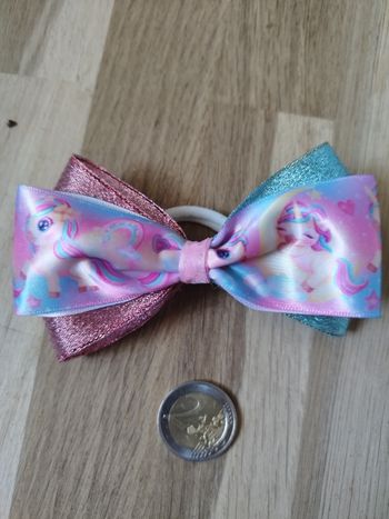 Élastique cheveux licorne