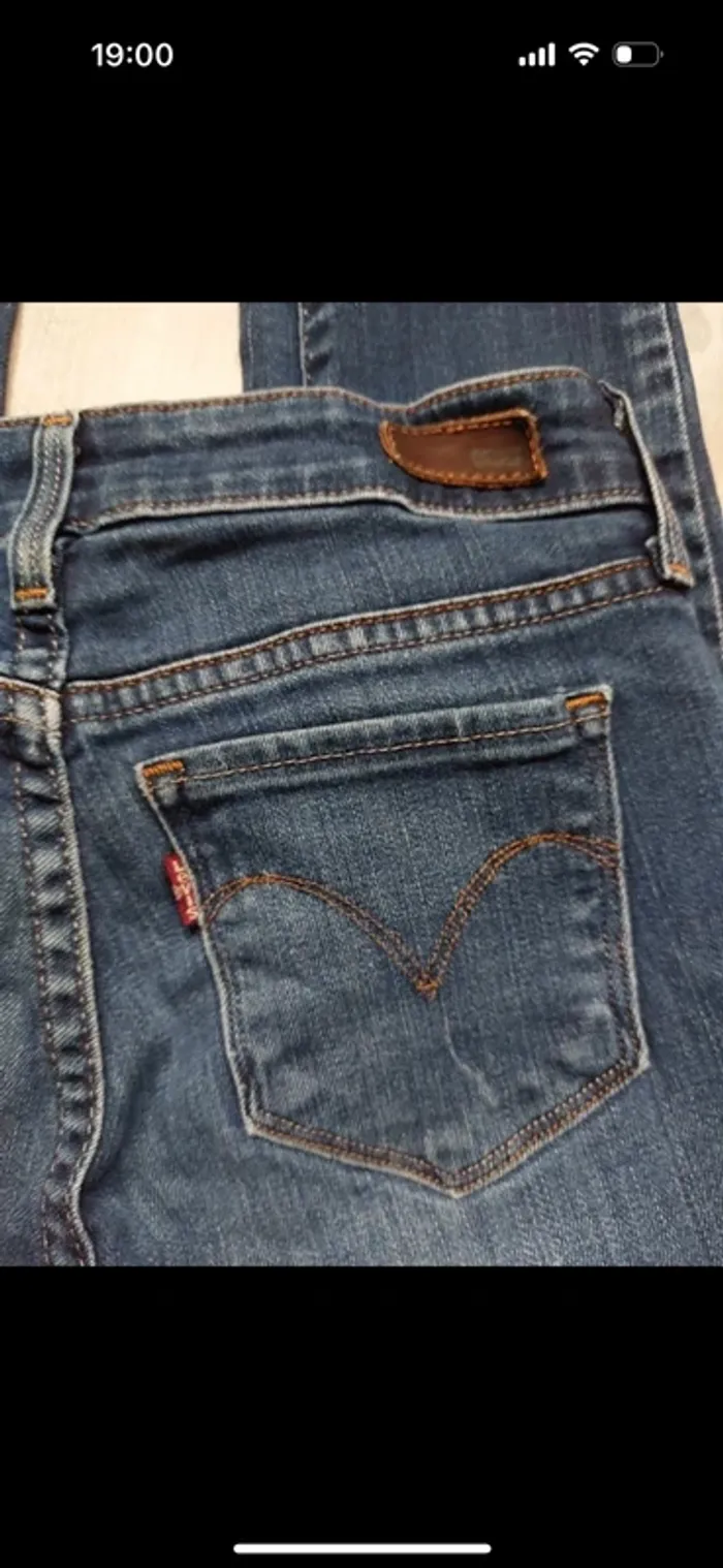 Jeans Levi's Slight Curve taille W24 L32 - photo numéro 3