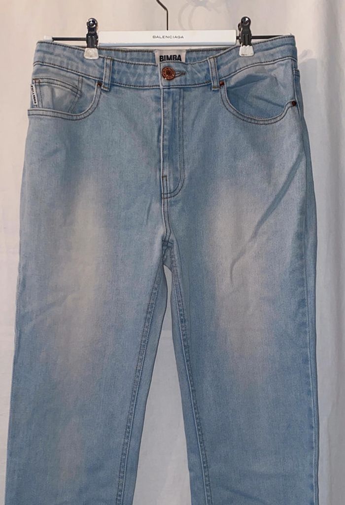 jeans taille haute bimba y lola valeur 135 euros taille 38 - photo numéro 2