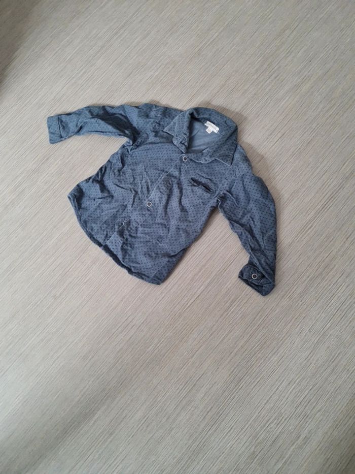 Chemise 23 mois gris foncé
