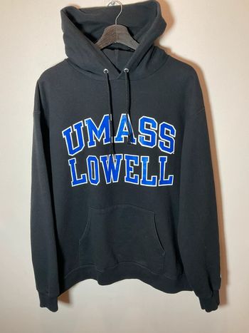 Sweat universitaire à capuche noir pour homme Champion Umass Lowell taille XL 257