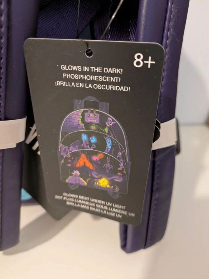 Sac à dos Loungefly Villains triple pocket - photo numéro 7