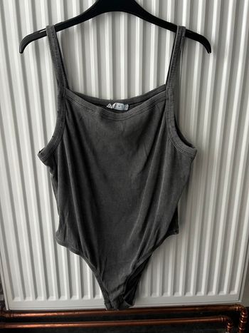 Body débardeur gris délavé