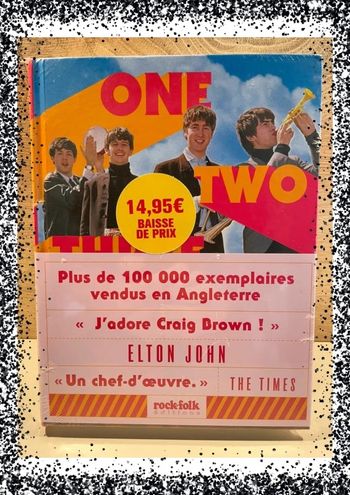 Livre The Beatles One, Two, Three, Four