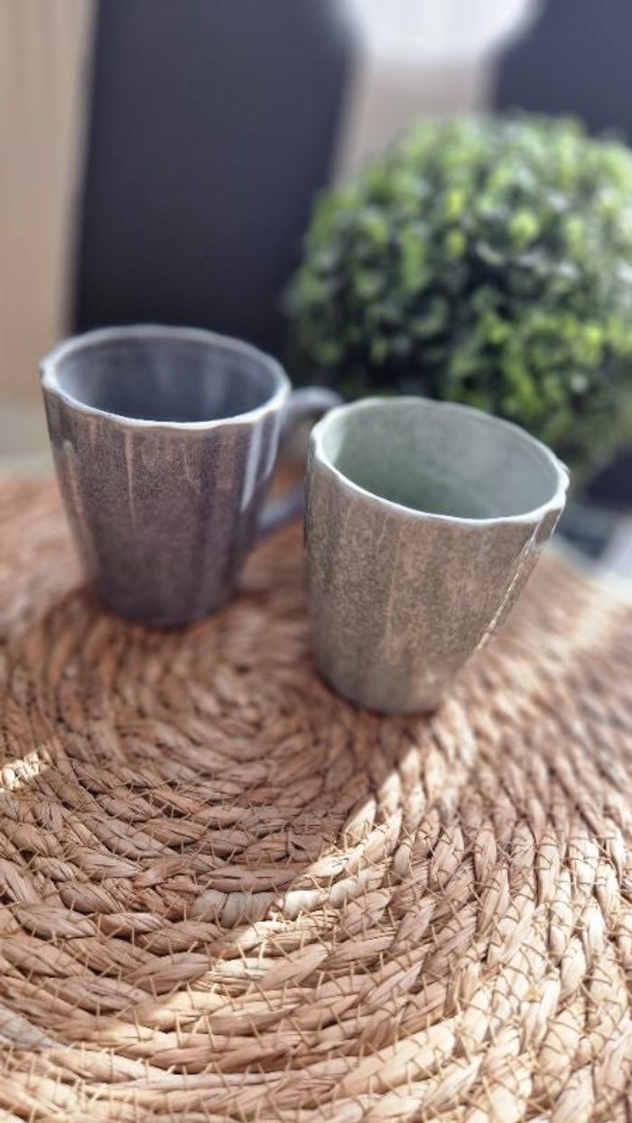2 tasses à café