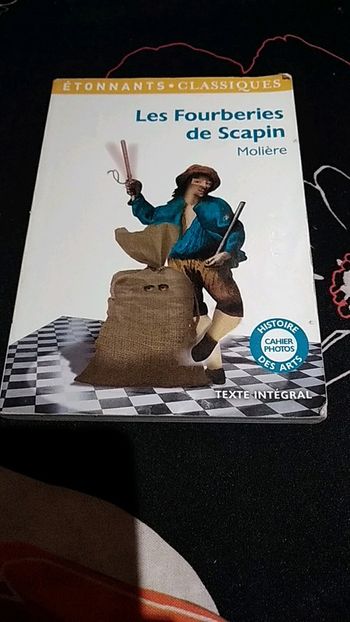 Livre de poche Les fourberies de Scapin, Molière