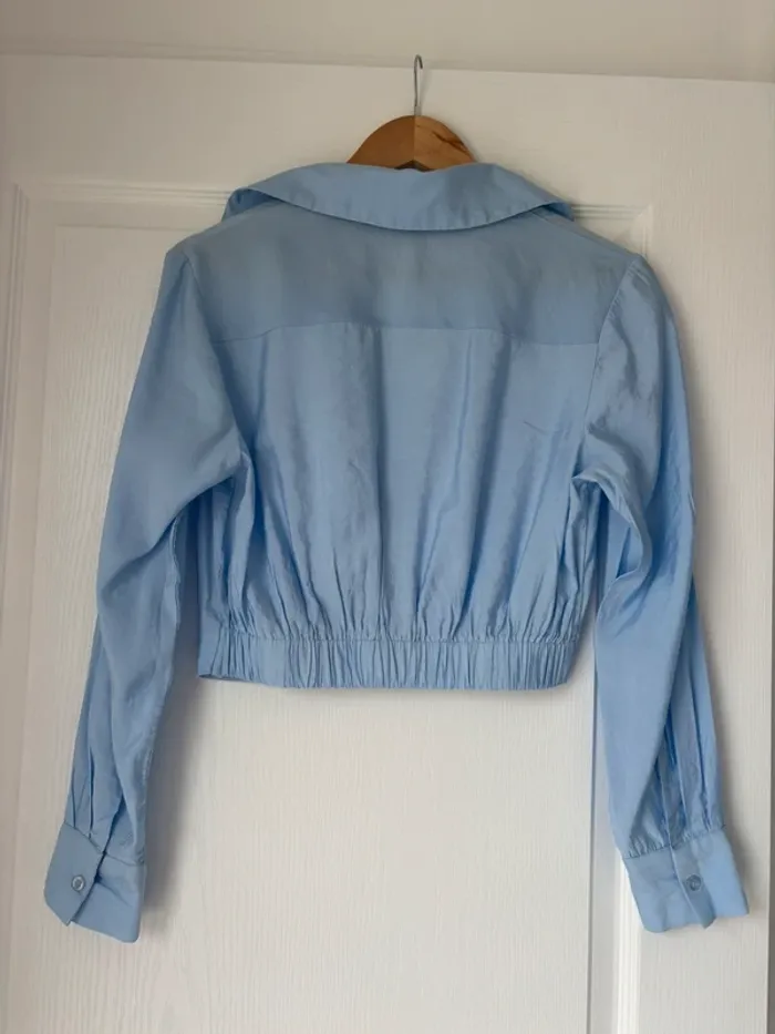Chemise crop top Kiabi - photo numéro 4