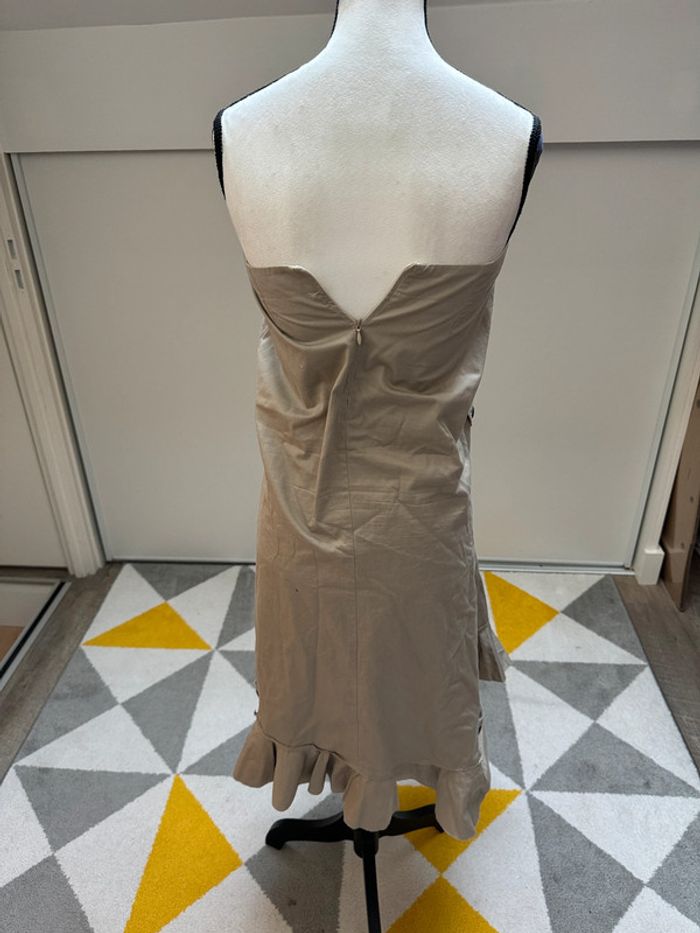 Robe sans bretelles Sépia Collection Taille 36 - photo numéro 2