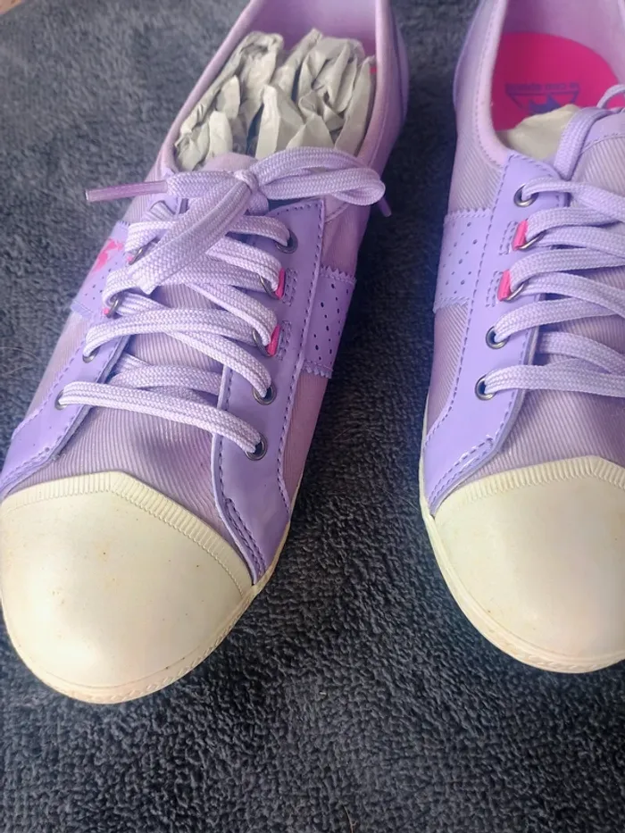 sneakers T41 le cop sportif neuve - photo numéro 2