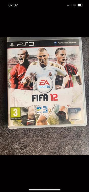 Jeu PS3 ffifa 12