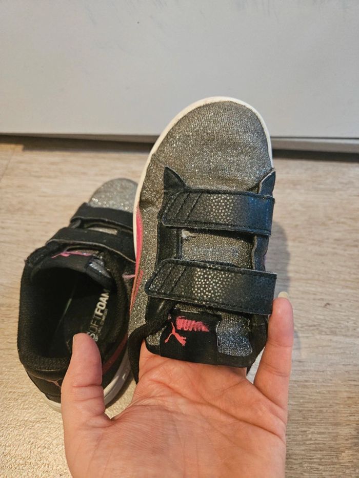 Basket puma fille taille 30 - photo numéro 4