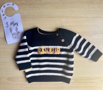 Pull rêveur TAO 3 mois