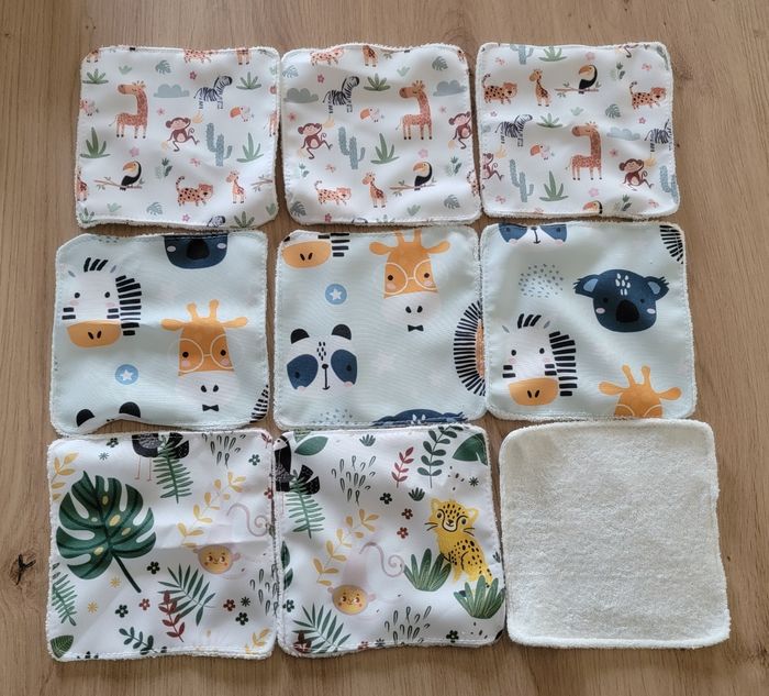 Lingettes lavable grand format - photo numéro 2