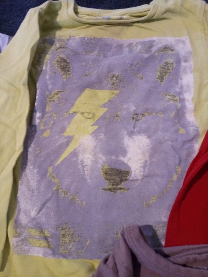 Lot de 10 t-shirts manches longues 3 ans - photo numéro 5