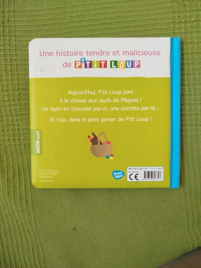 Livre P'tit Loup fête Pâques - photo numéro 2