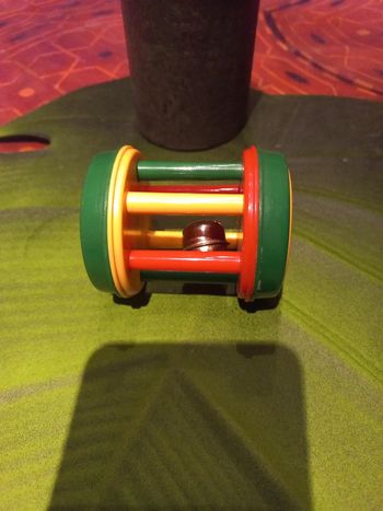 Jeux en bois bébé ou chat/chien a grelots