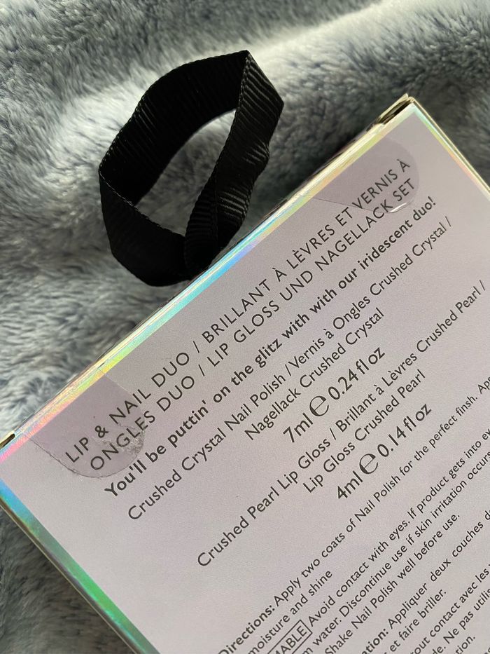 Coffret cadeau duo lèvres et vernis beautopia - photo numéro 5