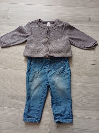 Ensemble taille 9 mois