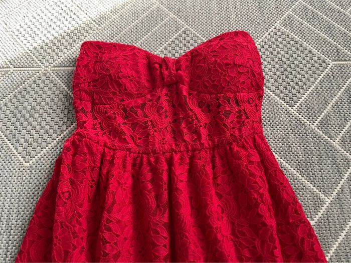 Robe bustier rouge - photo numéro 2