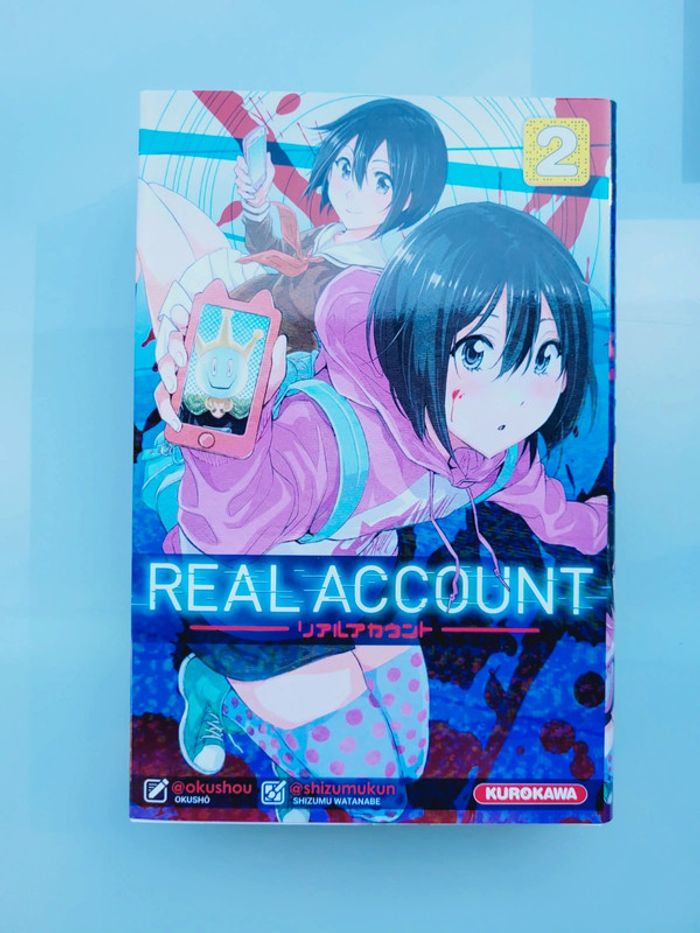 Manga Real Account tomes 1 à 3 - photo numéro 4