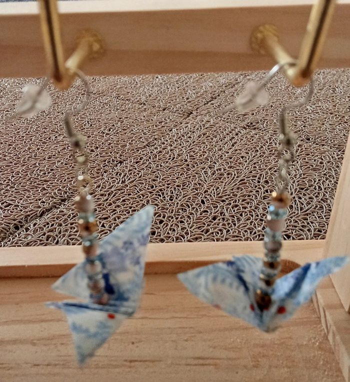 Boucles d'oreilles papillons