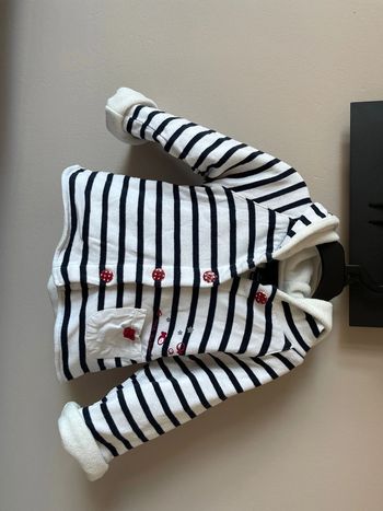 Gilet Terre de marins taille 12 mois