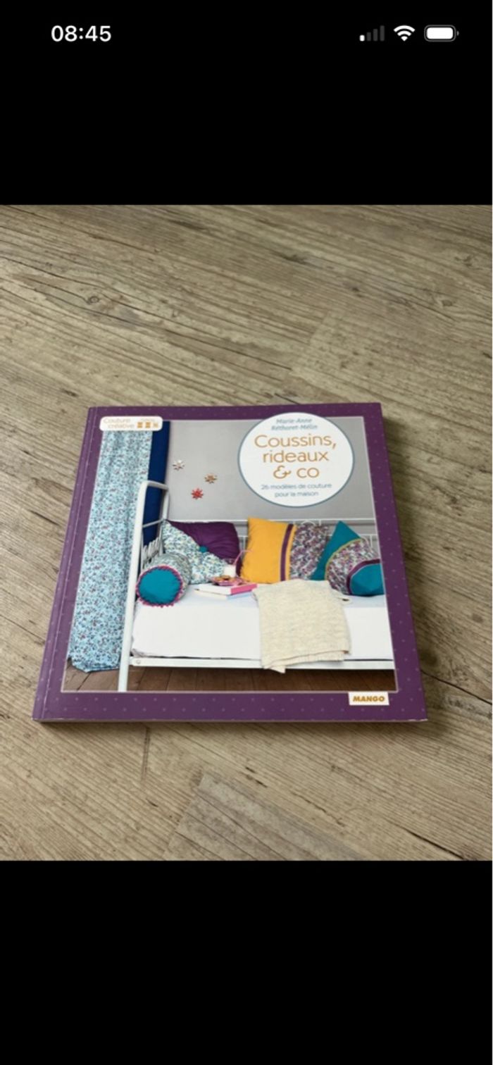 Livre de couture coussin et rideau - photo numéro 4