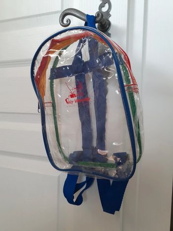 Sac à dos transparent