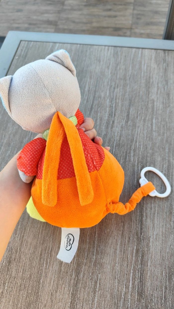 Peluche musicale chat - photo numéro 2