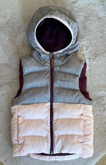 Gilet doudoune sans manches Quechua 4 ans
