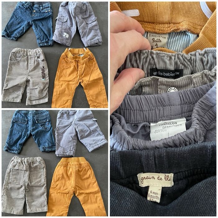 Lot de 28 vêtements bébé garçon hiver 6 mois - photo numéro 3