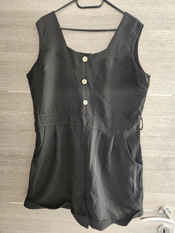 Combishort femme noire Jade & Me taille XXL